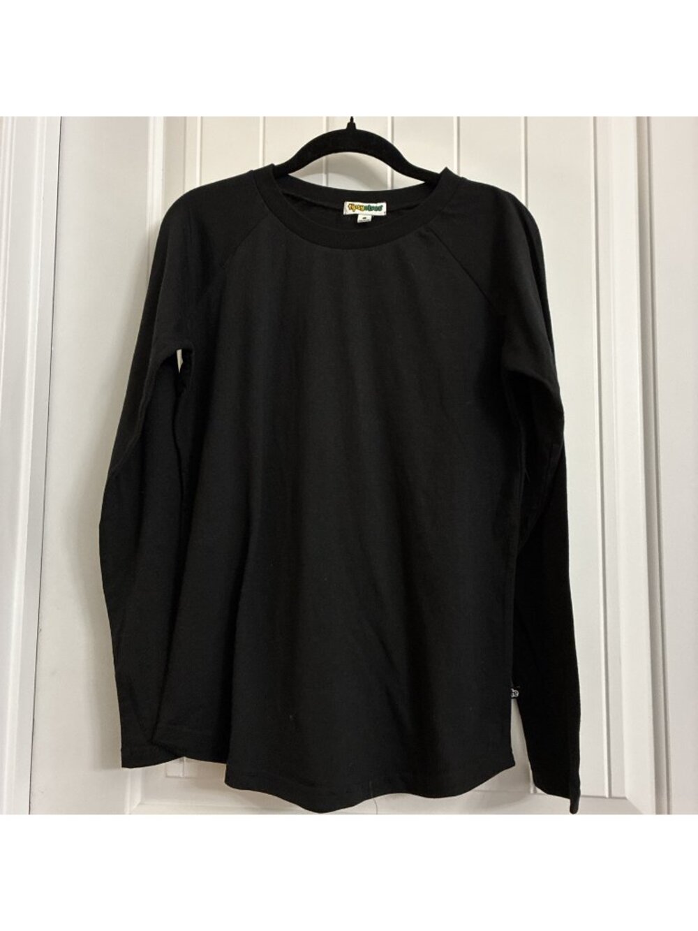 Tipsy Elves Long Sleeve Black Tee Size Small Chest Is 38”